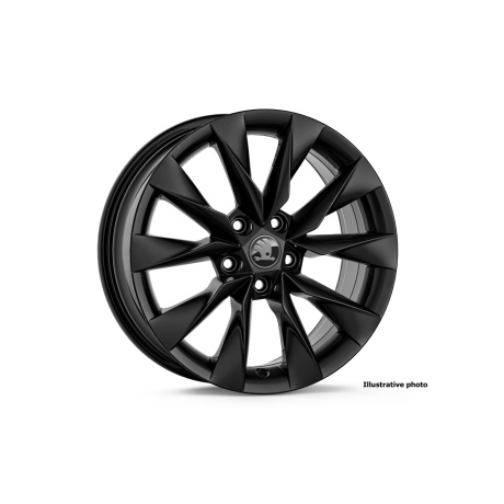 Vieglmetāla disks CRYSTAL R17 Black 7,0Jx17 ET43