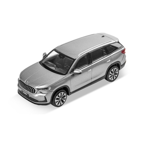 Modelītis Kodiaq II 1:43 Silver Smokey