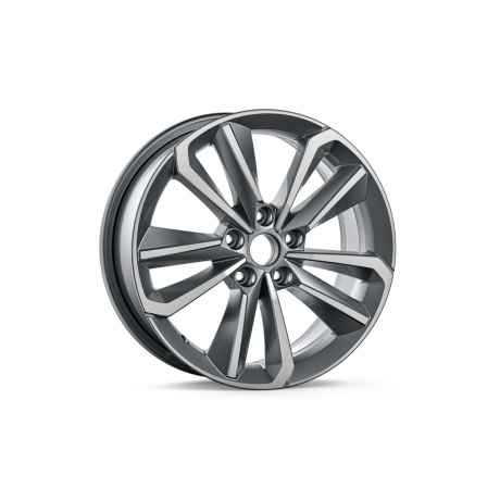 Vieglmetāla disks ARIES R17 7Jx17 ET46 5x112 Antracīts