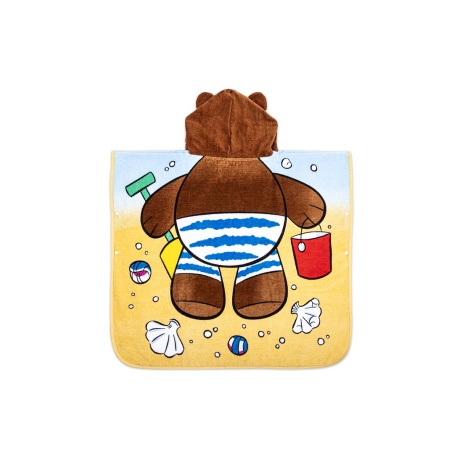 Bērnu dvielis ar kapuci zēniem